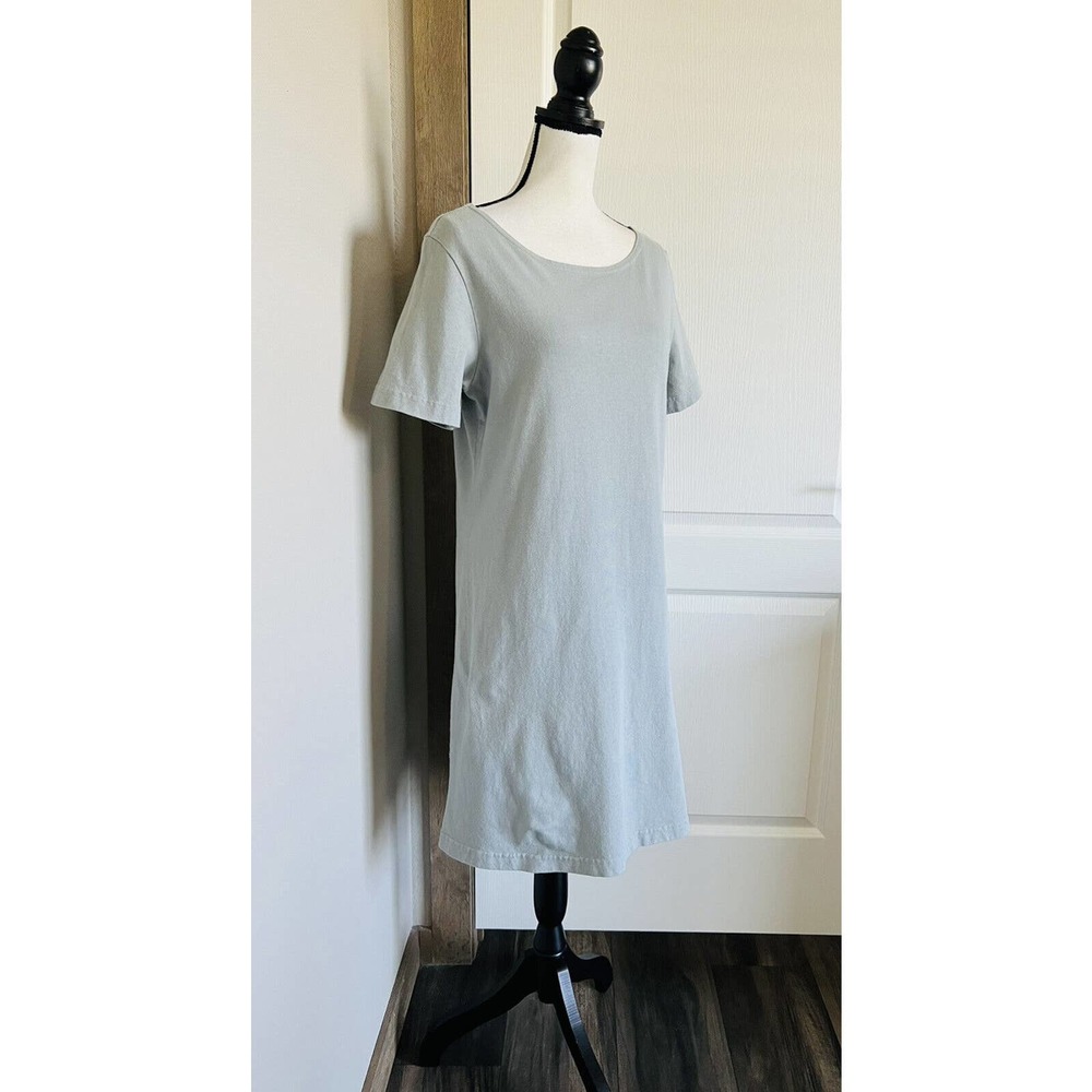 Bryn Walker Sz Small Solid Gray Heavy Cotton Tuni… - image 4